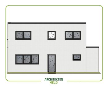 Bauhaus 188 m² mit Einliegerwohnung